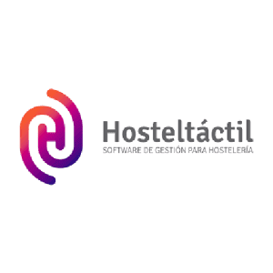 Hosteltactil logo, point of sales company for restaurants, hotels, bars, etc.