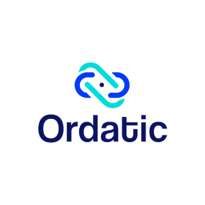 Logotipo de Ordatic, empresa integradora de plataformas de comida a domicilio